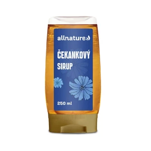 Allnature Čekankový sirup přírodní sladidlo 250 ml