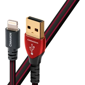 AudioQuest Cinnamon 1,5 m Negru-Roșu Cablu USB Hi-Fi