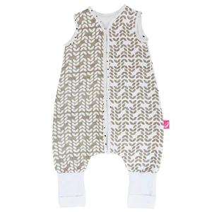 MOTHERHOOD Vak spací mušelínový s nohavicami Beige Classics 12-18m 0,5 tog