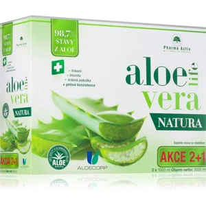 Pharma Activ AloeVeraLife Natura 2+1 1000 ml + Vitamín Lipo C 15 sáčků