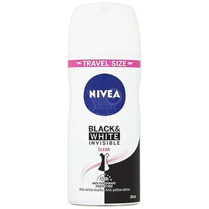 Nivea Invisible Black & White Clear antiperspirant ve spreji 100 ml