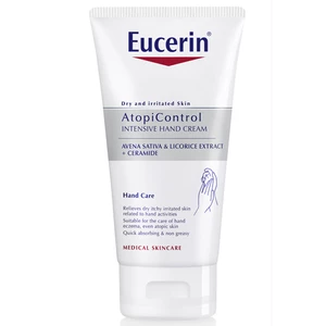 Eucerin AtopiControl krém na ruky pre suchú až atopickú pokožku s extraktom z ovsa 75 ml