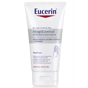 Eucerin AtopiControl krém na ruky pre suchú až atopickú pokožku s extraktom z ovsa 75 ml