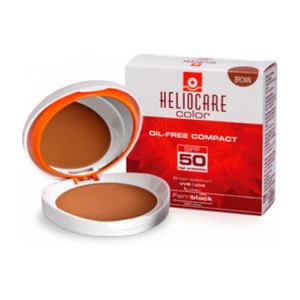 Heliocare Kompaktní make-up SPF 50 Color (Oil-Free Compact) 10 g Brown