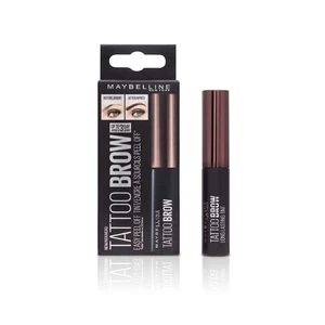 Maybelline Tattoo Brow semi-permanentná gélová farba na obočie odtieň Dark Brown 4.6 g