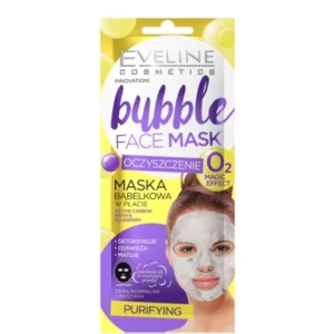 Eveline Cosmetics Bubble Mask plátenná maska s čistiacim efektom
