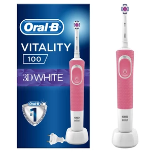 Oral B Elektrický zubní kartáček Vitality D100 Pink 3DW