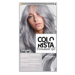 L’Oréal Paris Colorista Permanent Gel permanentná farba na vlasy odtieň Silver Grey