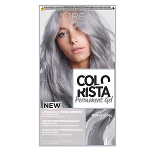 L’Oréal Paris Colorista Permanent Gel permanentní barva na vlasy odstín Silver Grey