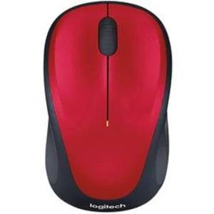 Optická Wi-Fi myš Logitech M235 910-002496, červená/čierna