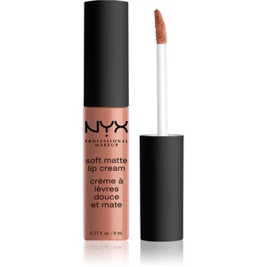 NYX Professional Makeup Soft Matte Lip Cream ľahký tekutý matný rúž odtieň 09 Abu Dhabi 8 ml