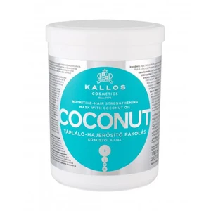 Kallos Coconut Nutritive-Hair Strengthening Mask maska wzmacniająca do wszystkich rodzajów włosów 1000 ml