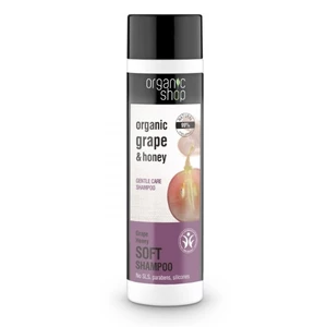 Organic Shop Organic Grape & Honey jemný pečující šampon 280 ml