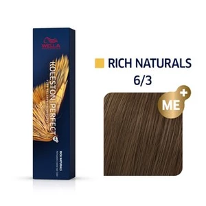 Wella Professionals Koleston Perfect ME+ Rich Naturals permanentní barva na vlasy odstín 6/3 60 ml