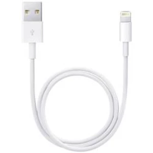 IPod/iPhone/iPad dátový kábel/nabíjací kábel Apple ME291ZM/A, 0.50 m, biela