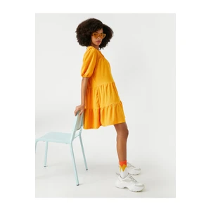 Koton Frilly Midi Dress