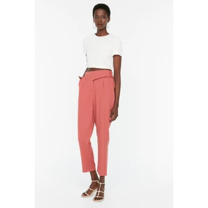 Trendyol Tile High Waist Trousers