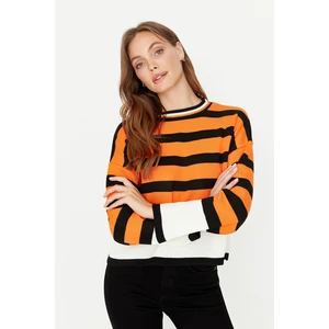 Trendyol Sweater - Orange - Regular fit