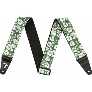 Fender 2'' Hawaiian Strap Green Floral Sangle pour guitare