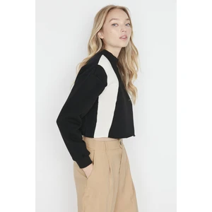 Trendyol Sweatshirt - Black - Regular fit