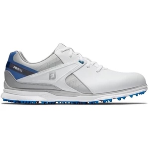 Footjoy Pro SL Mens Golf Shoes White/Grey/Blue 2021 US 10,5