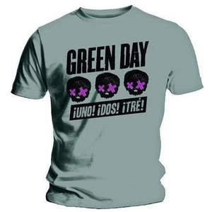 Green Day Koszulka hree Heads Better Than One Szary XL