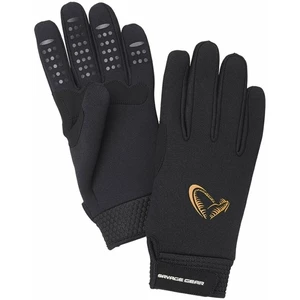 Savage gear rukavice neoprene stretch glove black - xl