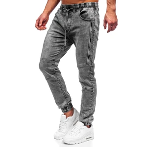 Blugi joggers negri Bolf TF052
