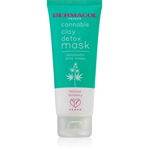 Dermacol Cannabis Clay Detox Mask maseczka oczyszczająca do skóry problematycznej 100 ml