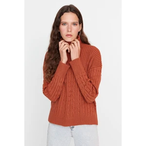 Trendyol Sweater - Orange - Regular fit