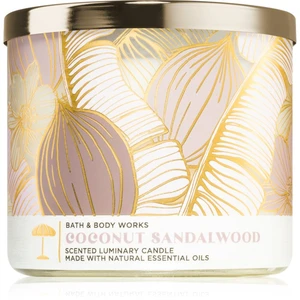 Bath & Body Works Coconut Sandalwood vonná svíčka 411 g