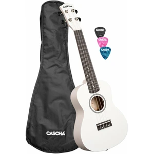 Cascha CUC106 Linden Ukulele da Concerto White