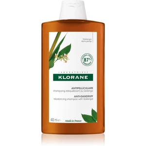 Klorane Galanga hydratačný šampón proti lupinám 400 ml