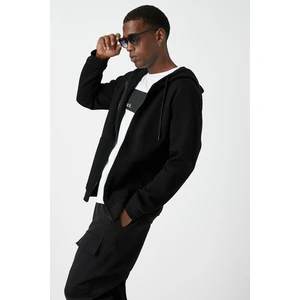 Koton Sweatshirt - Black - Regular fit