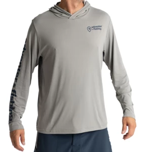 Adventer & fishing Sweat à capuche Functional Hooded UV T-shirt Limestone XL