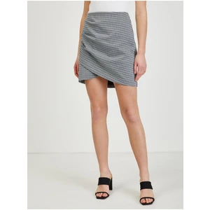 White-black lady patterned skirt ORSAY - Ladies