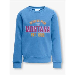 Blue Girls' Sweatshirt ONLY Cali - Girls