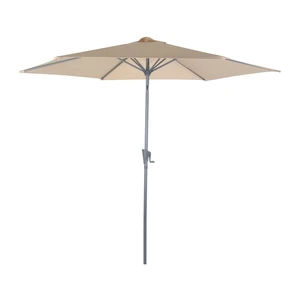 Beżowy parasol ogrodowy ø 300 cm Roja – Rojaplast