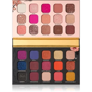 Makeup Revolution X The School Of Good & Evil paleta očních stínů odstín Spell Book 28,5 g