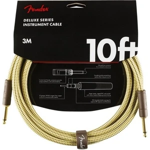 Fender Deluxe Series Żółty 3 m Prosty - Prosty