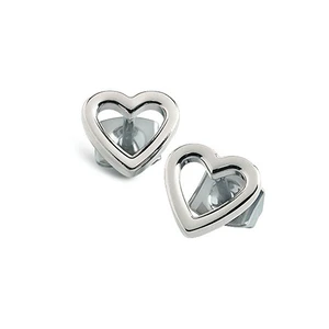 Boccia Titanium Srdíčkové titanové náušnice 05029-01