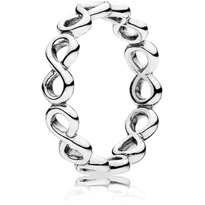 Pandora Strieborný prsteň Nekonečno 190994 52 mm