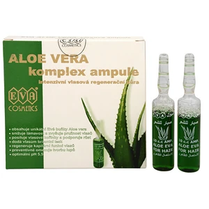 Eva Cosmetics EVA Aloe Vera Vlasové ampule 5 x 10 ml