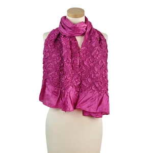 Art Of Polo Woman's Scarf sz0260 Fuchsia
