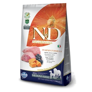 N&D dog GF PUMPKIN ADULT M/L lamb/blueberry - 2,5kg