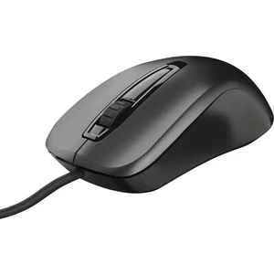 Optická Wi-Fi myš Trust CARVE 23733, integrovaný scrollpad, tlačidlá myši, čierna