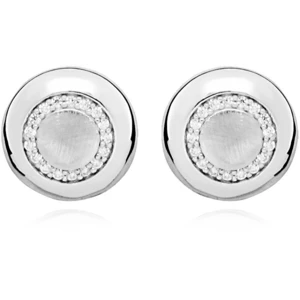 JVD Minimalistické strieborné náušnice kôstky SVLE0351SH8BI00