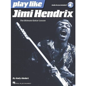 Hal Leonard Play like Jimi Hendrix Guitar [TAB] Music Book