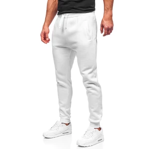 Pantaloni de training albi Bolf CK01