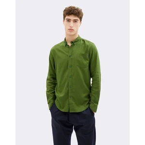 Thinking MU Green Hemp Ant Shirt GARDEN GREEN L